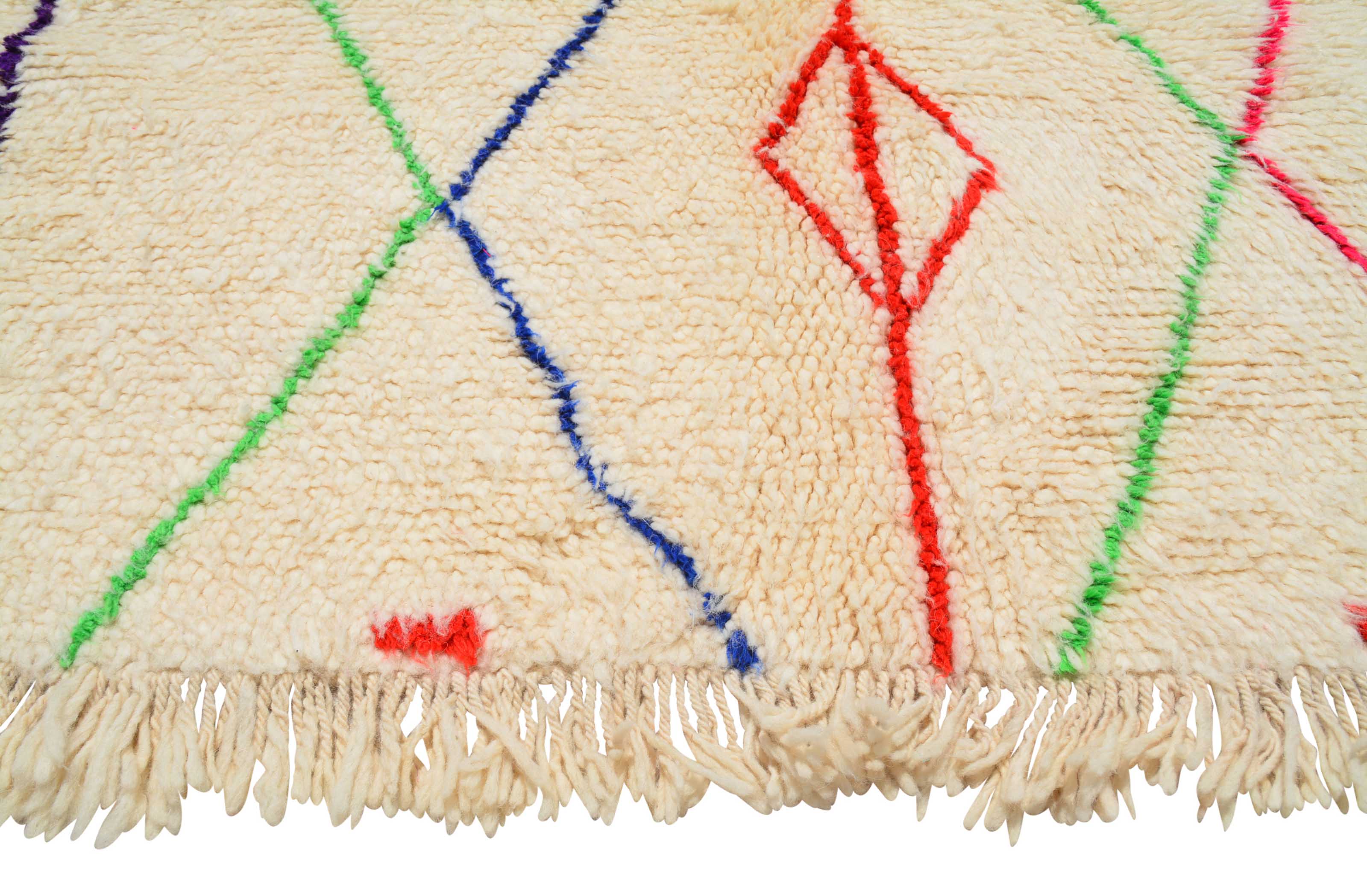 Estilo Libre (5'3" x 8') - Playful Multi-Color Abstract Azilal Rug - Image 3