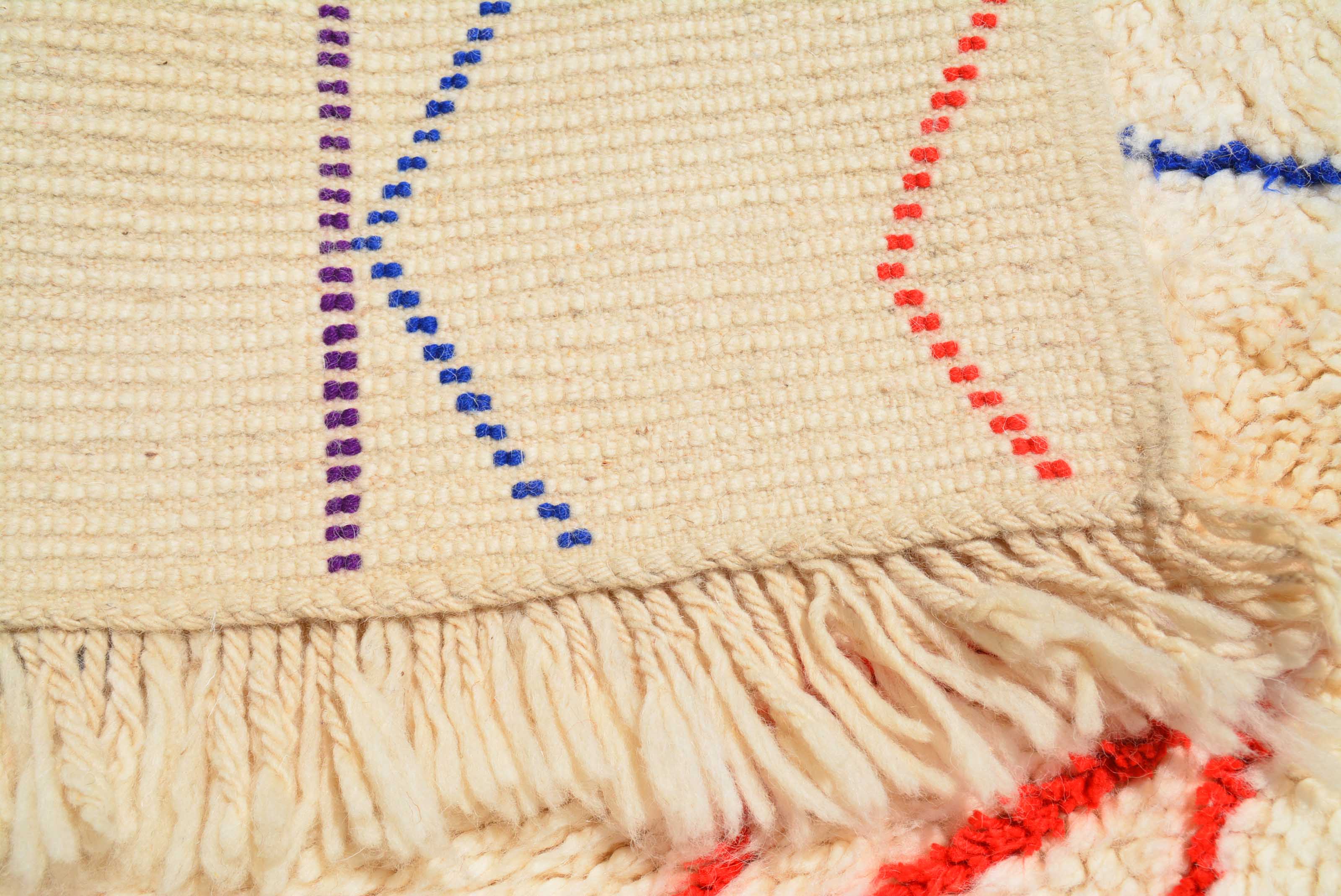 Estilo Libre (5'3" x 8') - Playful Multi-Color Abstract Azilal Rug - Image 5