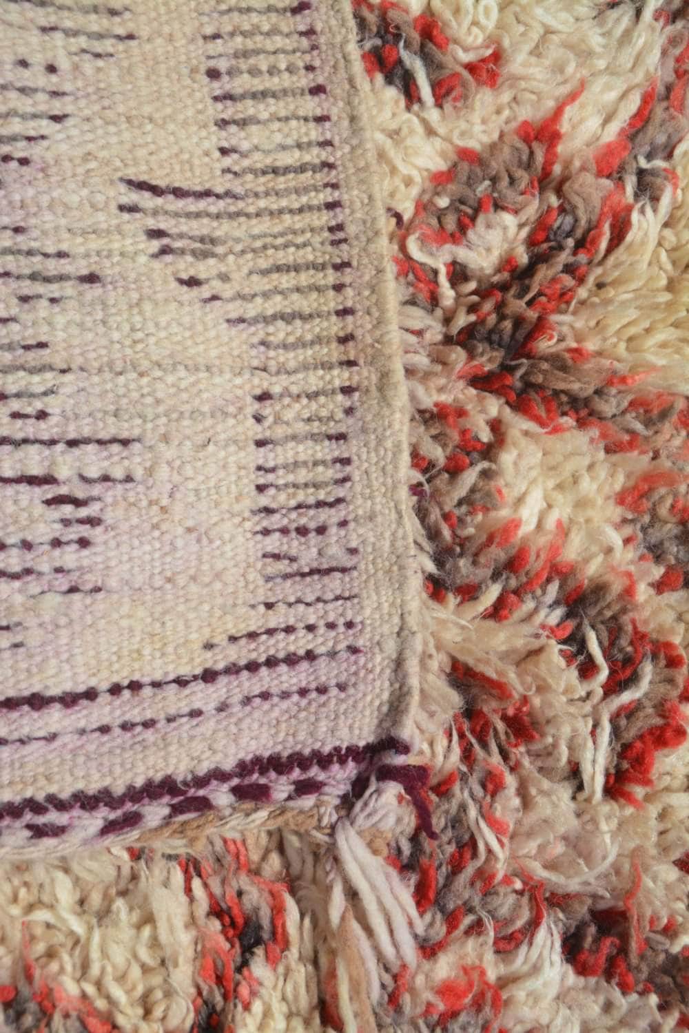 Realized (5'7" x 11') – Vintage Faded Moroccan Area Rug - Image 3