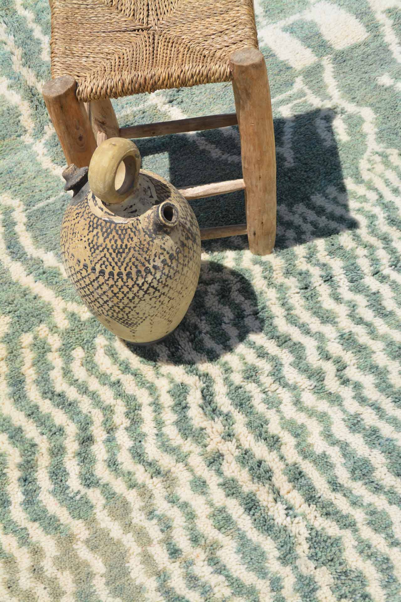 The Journey (5' x 7'3") - Soulful Abstract Artistic Azilal Rug - Image 5