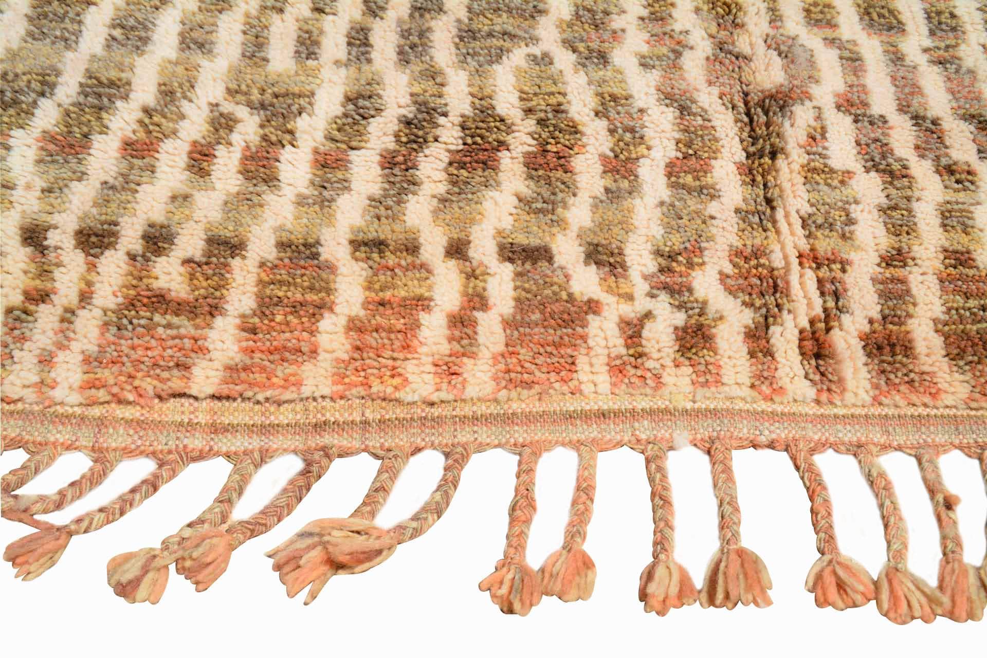 True Depth (5'1" x 7'1") - Earthy Brown Beni Ourain Rug - Image 3