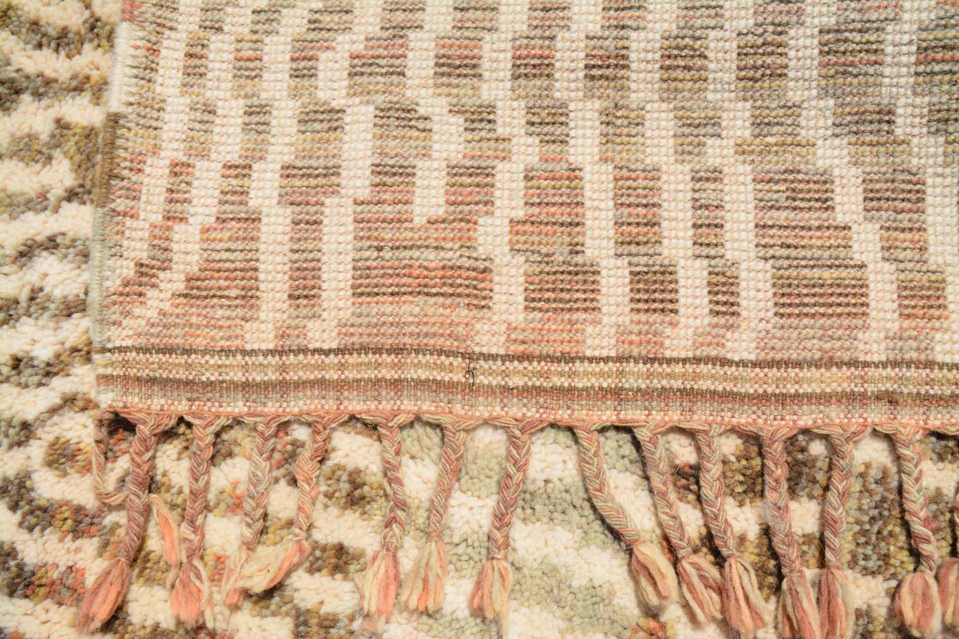 True Depth (5'1" x 7'1") - Earthy Brown Beni Ourain Rug - Image 4